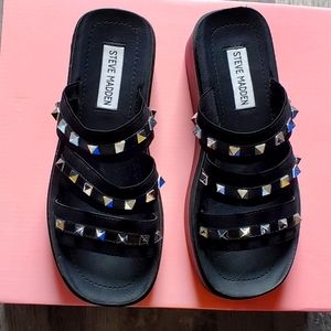 Steve Madden studded sandals